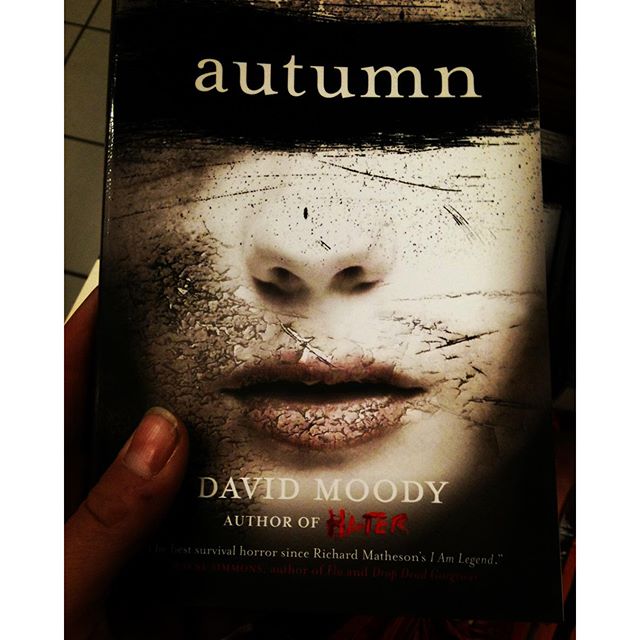 David Moody's Autumn on sale in Barnes and Noble, New York