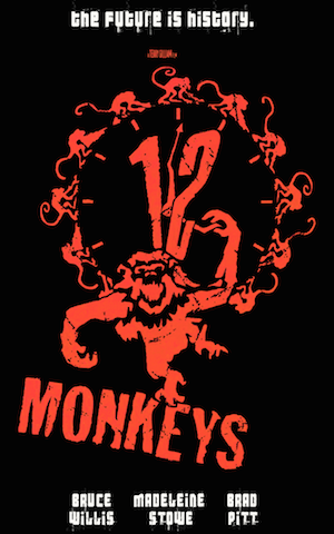 Terry Gilliam's 12 Monkeys poster