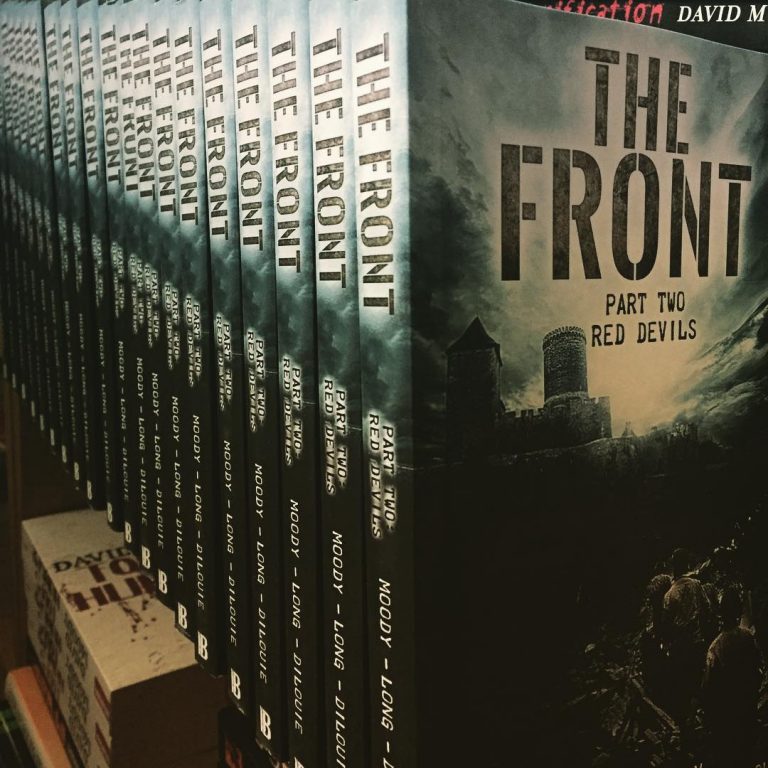 Many copies of THE FRONT: RED DEVILS by David Moody now winging their way to readers!