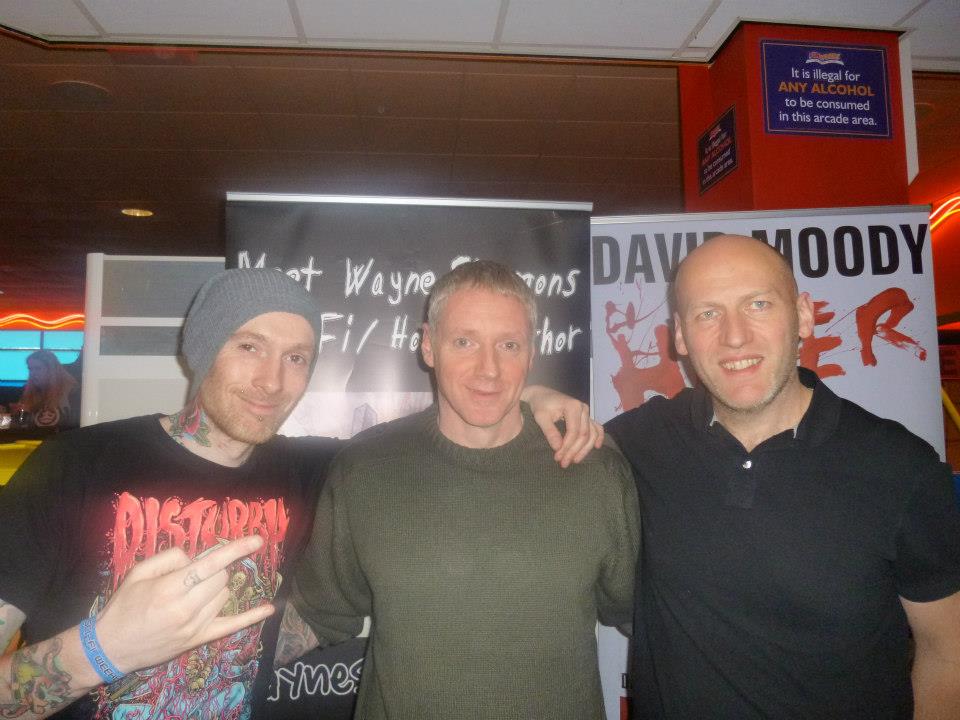 Wayne, Shaun Jeffrey and me