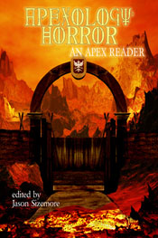 The cover of APEXOLOGY horror magazine 2011