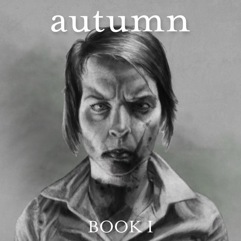 Autumn audiobook - narrated by Aubrey Parsons. Cover art by Craig Paton