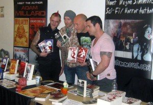 Horror authors at Day of the Undead 2012