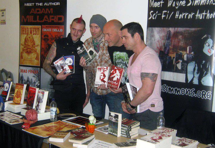 Horror authors at Day of the Undead 2012