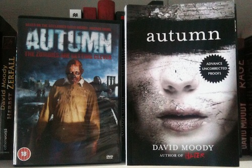 Autumn by David Moody DVD and US covers
