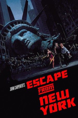 Movie poster for Escape from New York