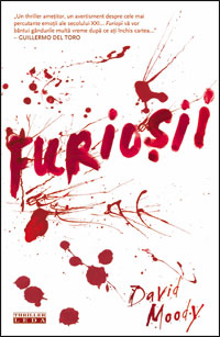 The cover of FURIOSII - the Romanian edition of HATER by David Moody