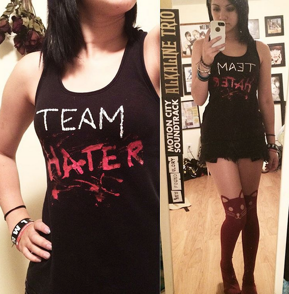Hater T Shirt by juliecutie
