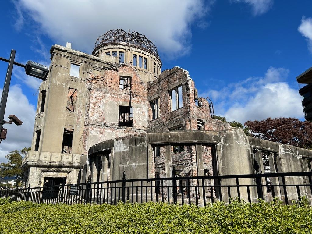 The Atomic Bomb dome in Hiroshima