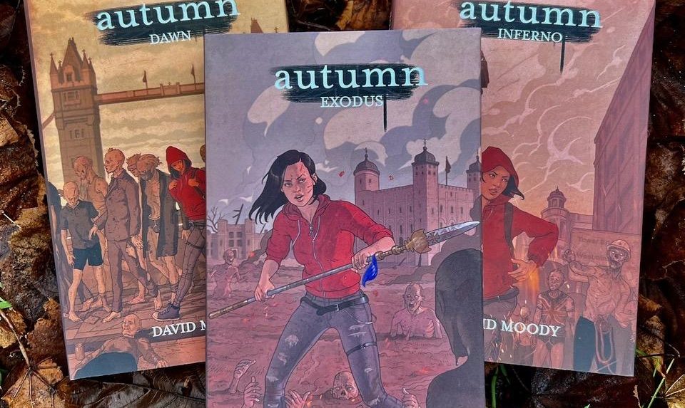 Autumn: the London Trilogy paperbacks by David Moody