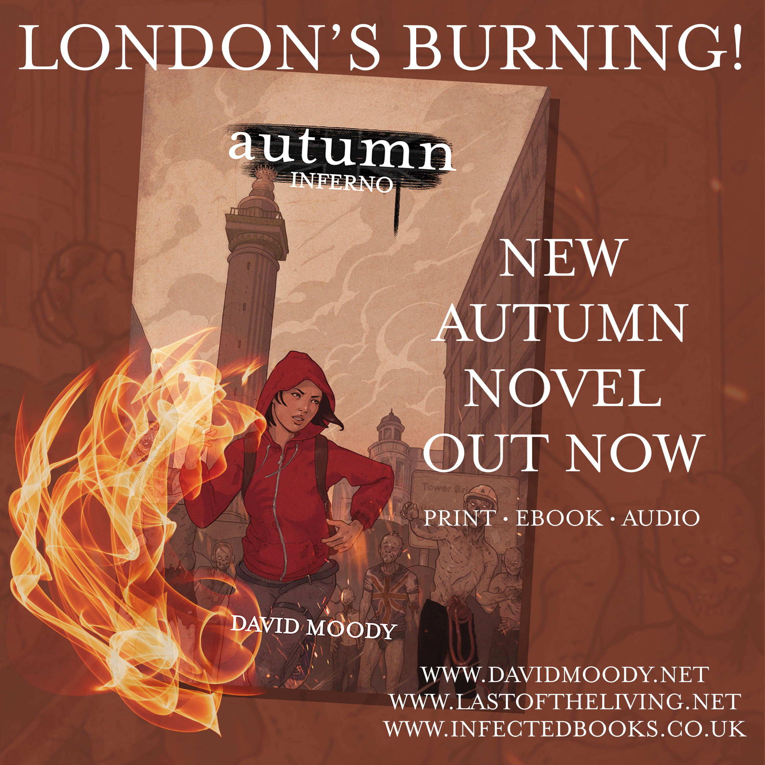 Autumn: Inferno by David Moody - book two of the London Trilogy