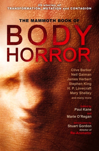 The cover of The Mammoth Book of Body Horror