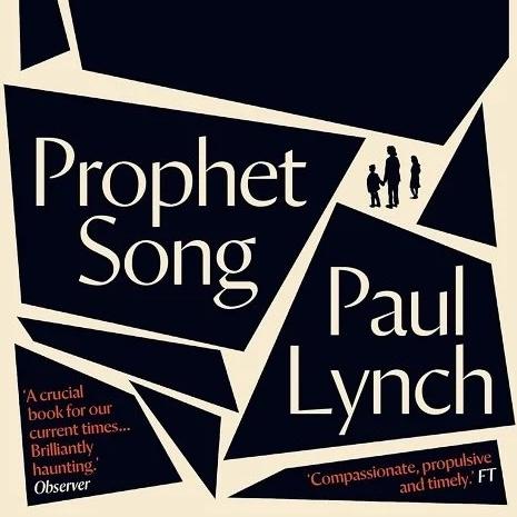 The cover of Prophet Song by Paul Lynch