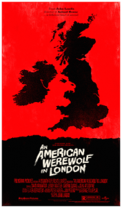 American Werewolf in London poster by Olly Moss