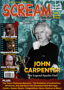 Issue 4 of Scream Magazine cover
