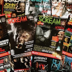 Scream magazine covers