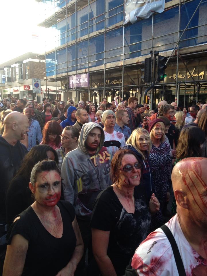 Zombies in Brentwood - from the movie Welcome to Essex
